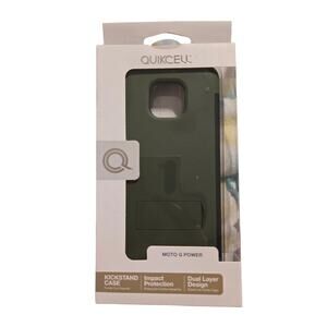 Quikcell - moto g power kickstand case green